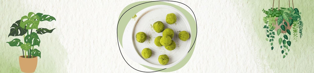 Matcha Energy Balls mit Protein
