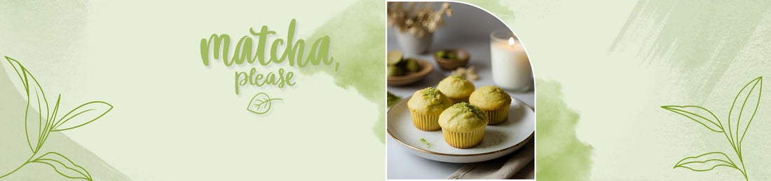 Matcha Protein Muffins