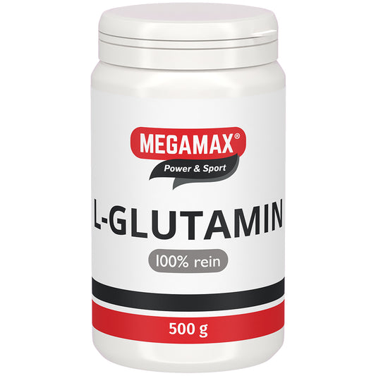 Megamax L-Glutamin 100% rein 500 g Dose