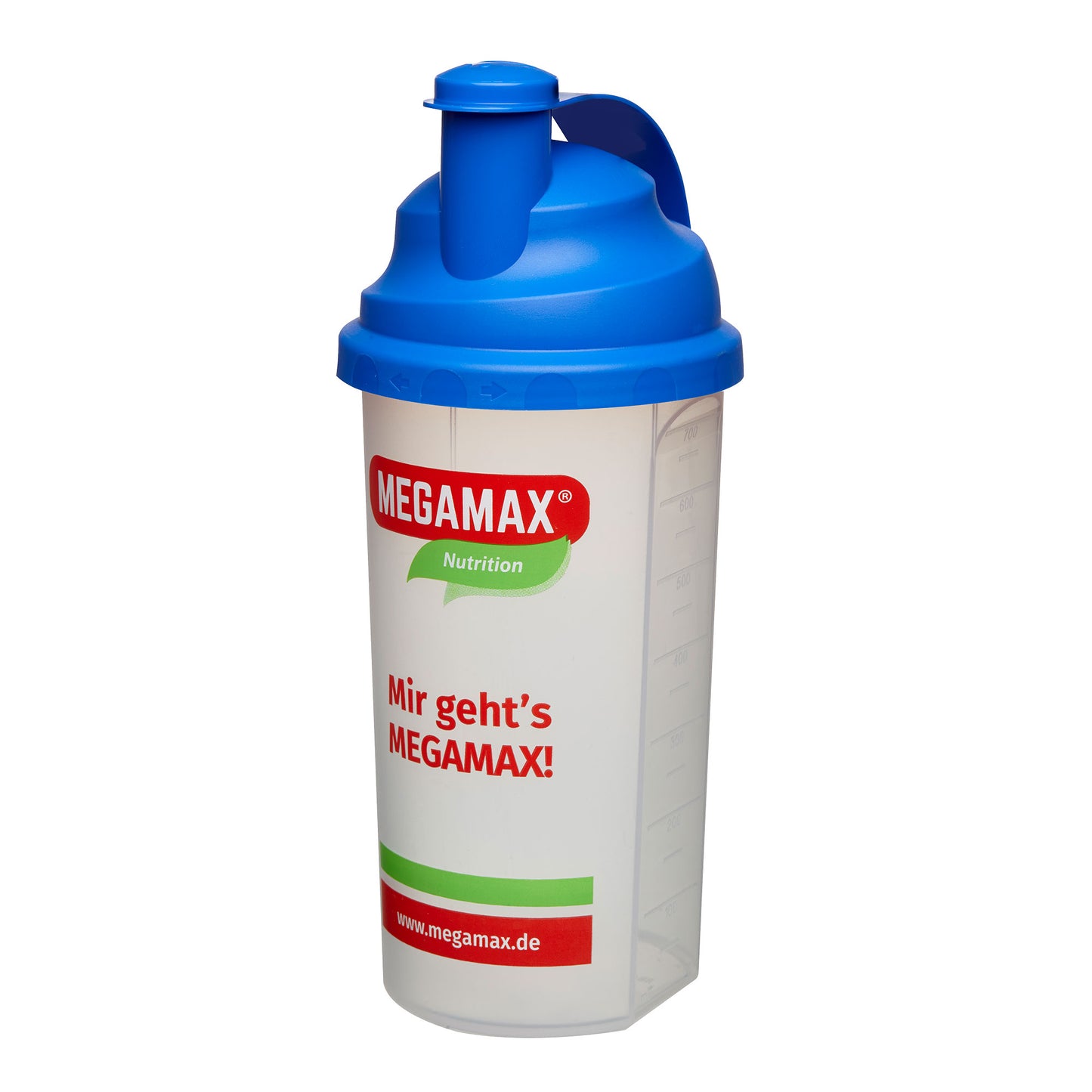 Blauer Mixbecher für Proteinshakes 700 ml