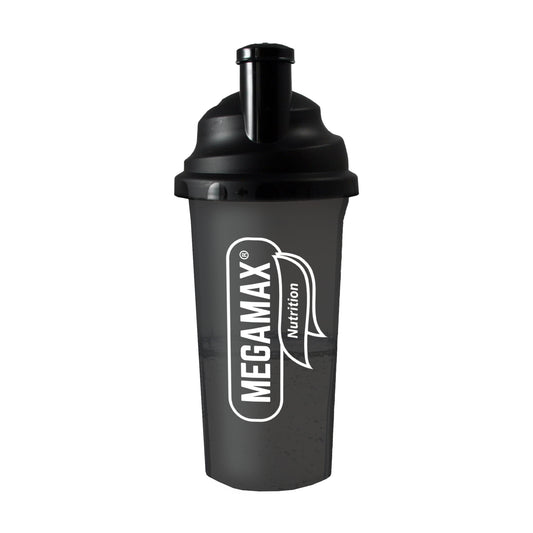 Megamax Proteinshake Shaker schwarz 750 ml