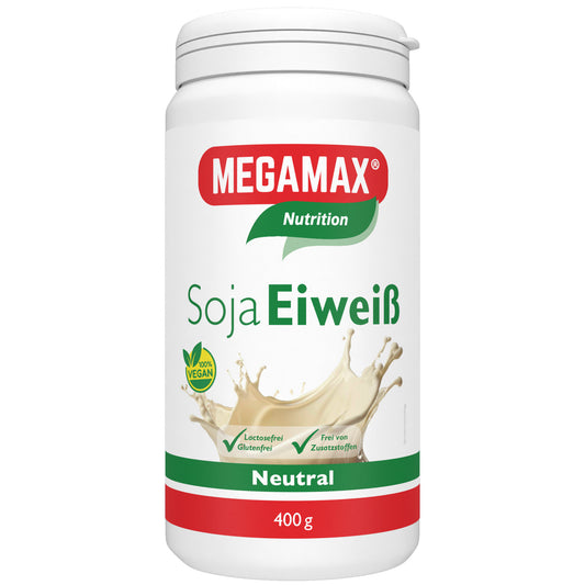Sojaeiweiß vegan ohne Zusatzstoffe Neutral zum Backen und Kochen 400 g Dose