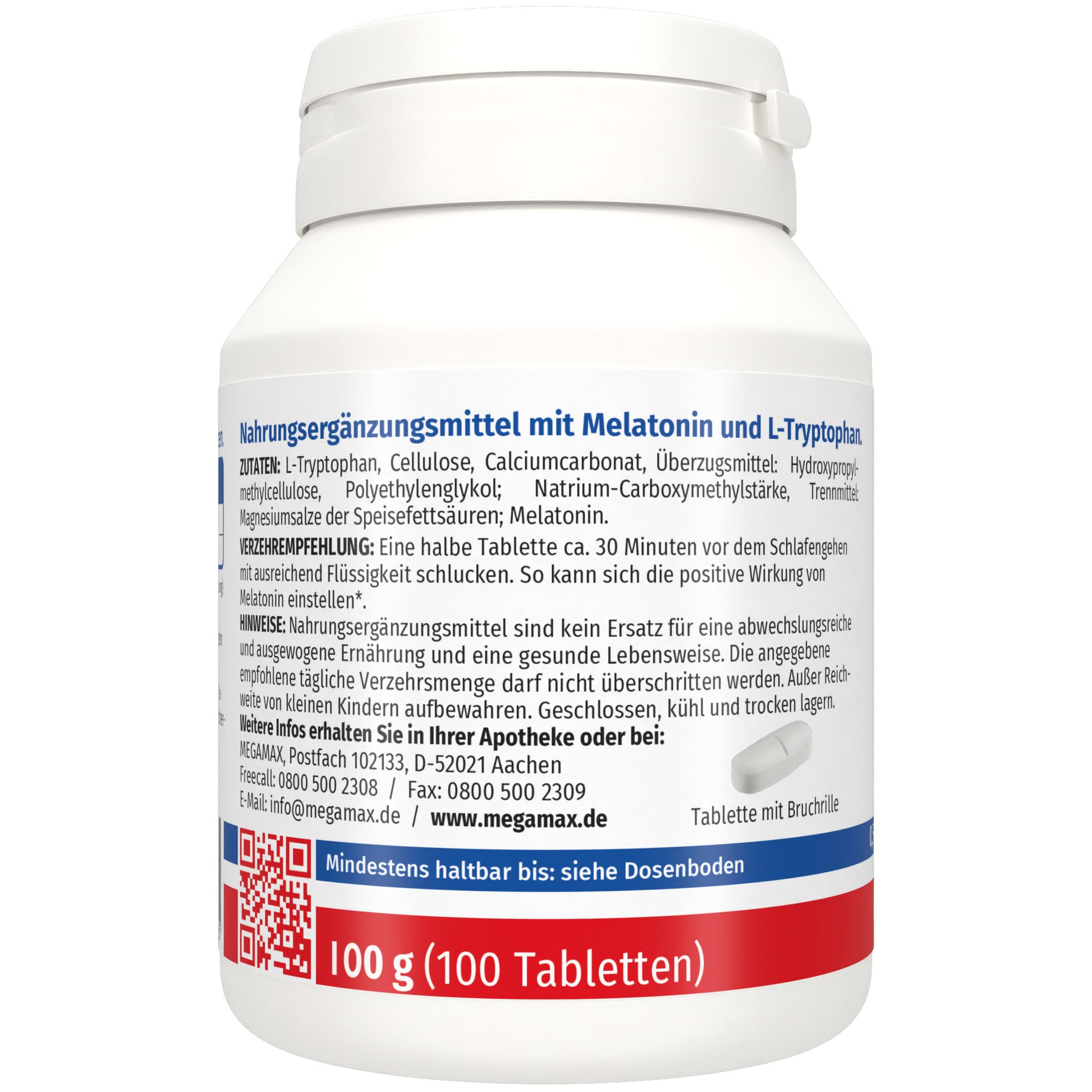 Megamax Schlafgut Dose Seite