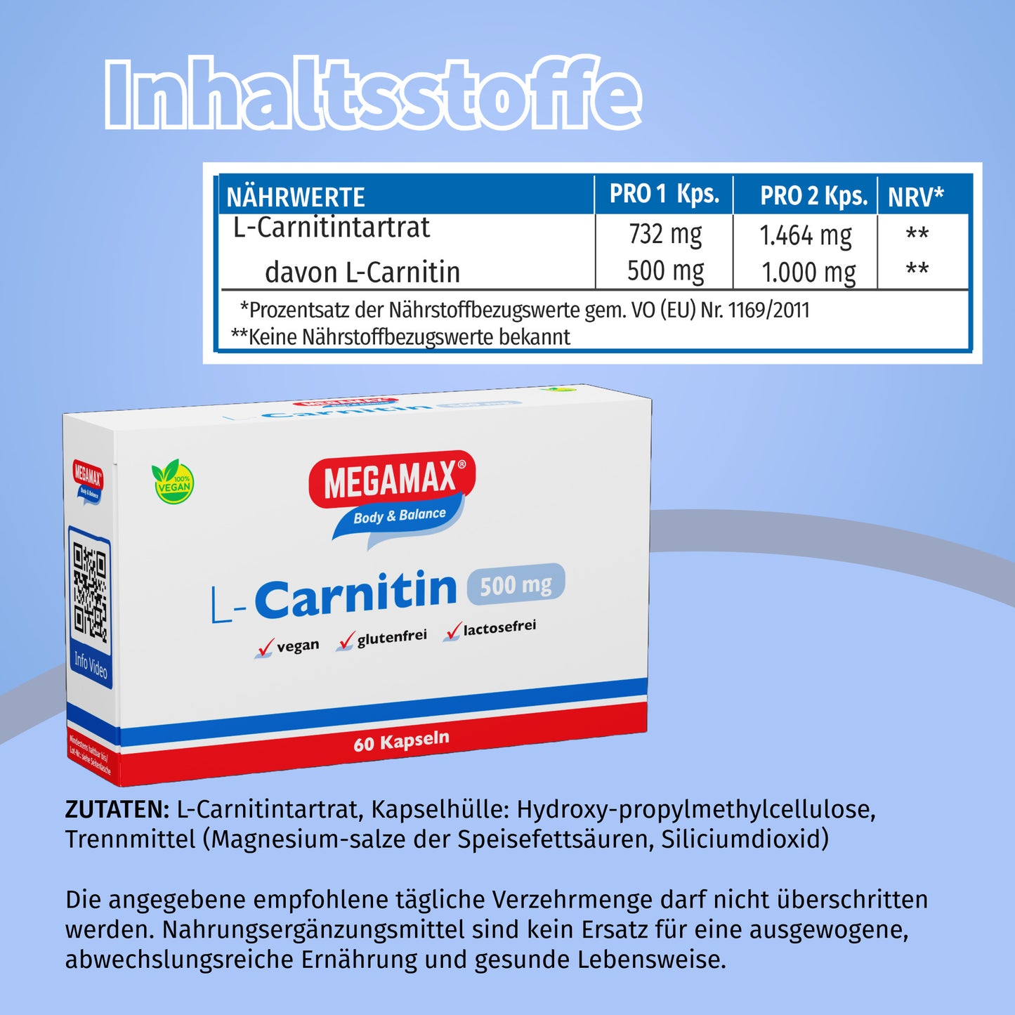 L-Carnitin 500 (Kapseln)