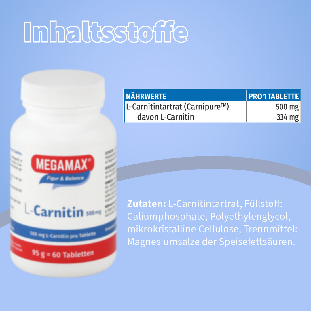 L-Carnitin 500 (Tabletten)