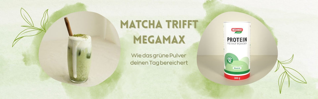 Iced Matcha Latte trifft Megamax Protein