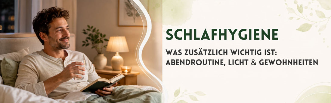 Schlafhygiene: Gemütliche Umgebung, sanftes Licht