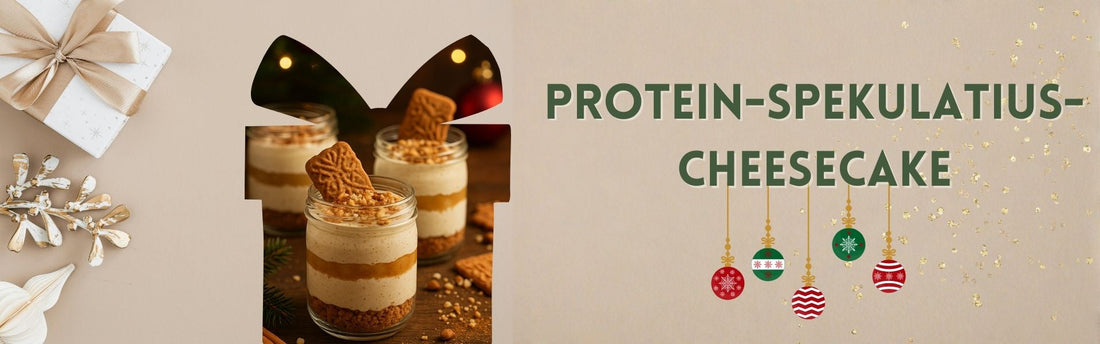 Protein-Spekulatius-Cheesecake im Glas