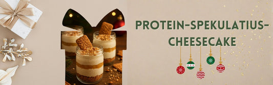 Protein-Spekulatius-Cheesecake im Glas