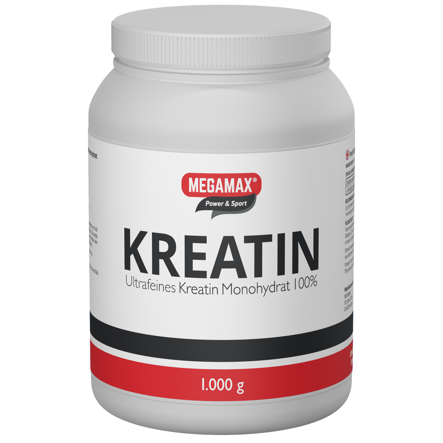 Kreatin ultrafreines Monohydrat 100 % rein