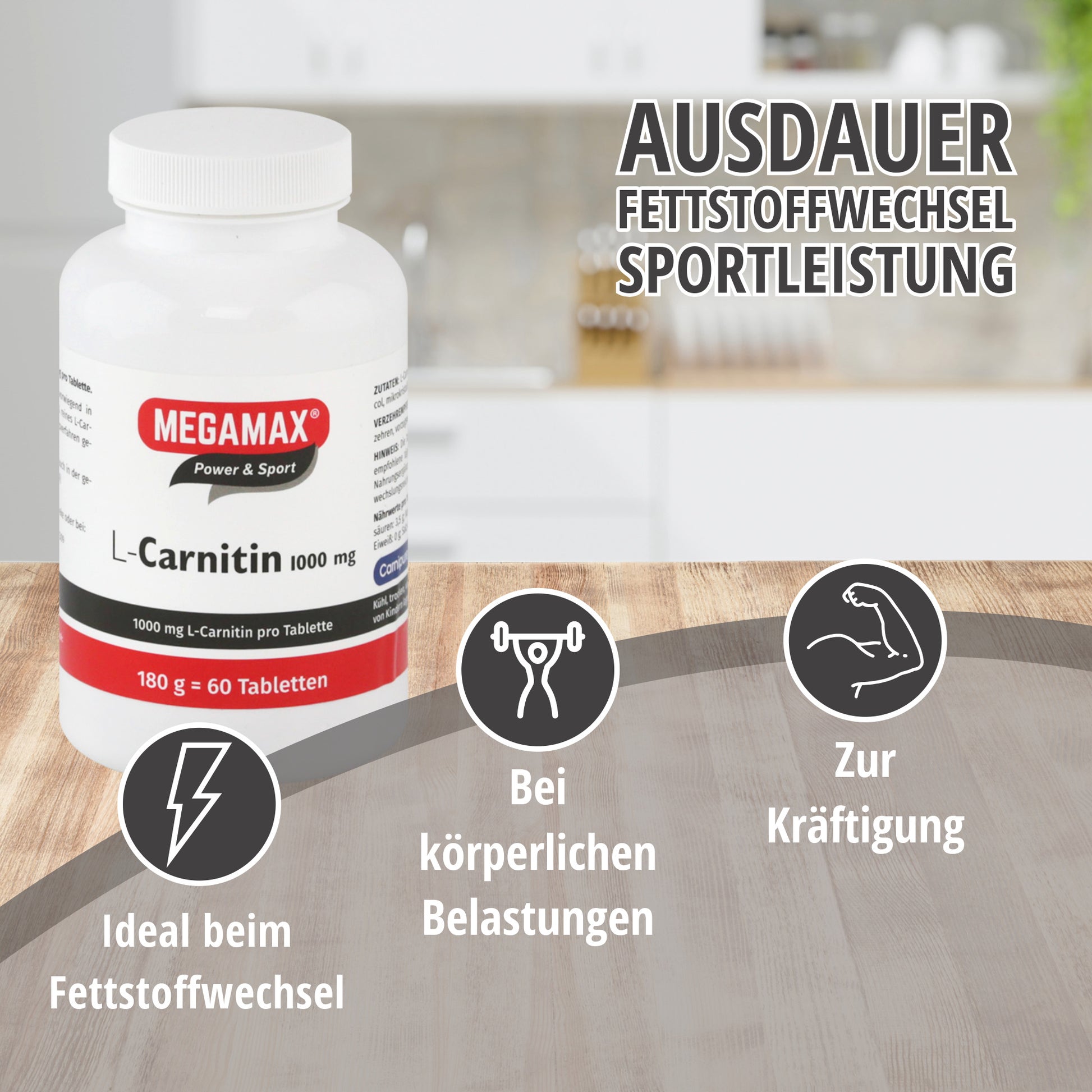 L-Carnitin 1000 MEGAMAX Nutrition L-Carnitin 1000 MEGAMAX Nutrition