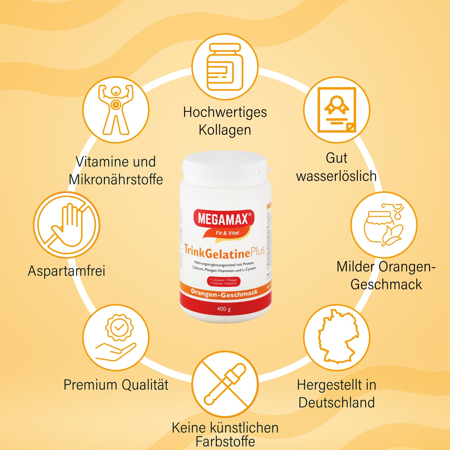 Trinkgelatine Plus